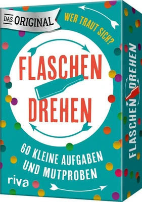 RIVA VERLAG Flaschendrehen | Sybille Beck | Spiel | Schachtel | 60 S. | Deutsch | 2021