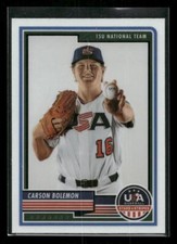 2023 Panini USA Baseball Stars & Stripes #22 Carson Bolemon