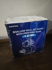 Aquastrong PGA 150SA 1.6HP Shallow Well Pump W Pressure Tank 1320GPH 115Volts