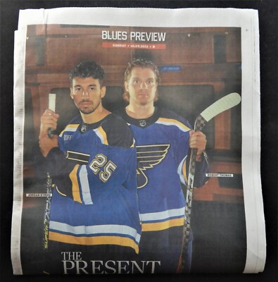 St Louis Blues Season Preview Post Dispatch Oct 9 2022 hockey Kyrou Thomas NHL