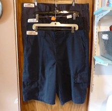 Dickies LR600 11" Regular Fit Industrial Cargo Shorts/Navy, Black, Charcoal