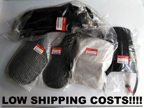 GENUINE HONDA MTX125 MTX125R MTX125R2 FENDER COVER VISOR SET BLACK NH1