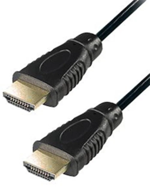 1,5m HDMI Highspeed Kabel w. Ethernet 1.4a | 3D FULL HD TV | XBox PS4 1.5m BLACK - Bild 2 von 3