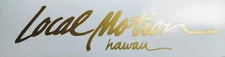 Local Motion Hawaii Surf Sticker Decal Vintage Classic Brand Old School 8" Wide
