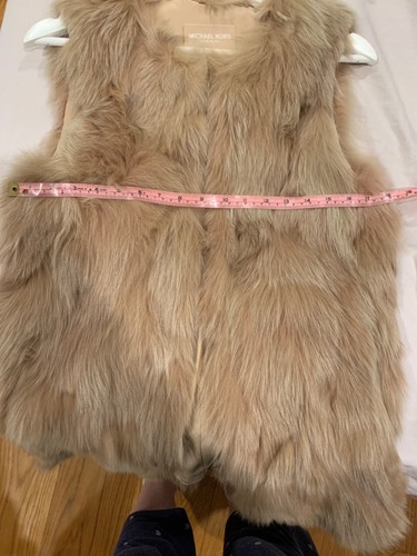 Michael Kors fox vest made in USA - Picture 5 of 11