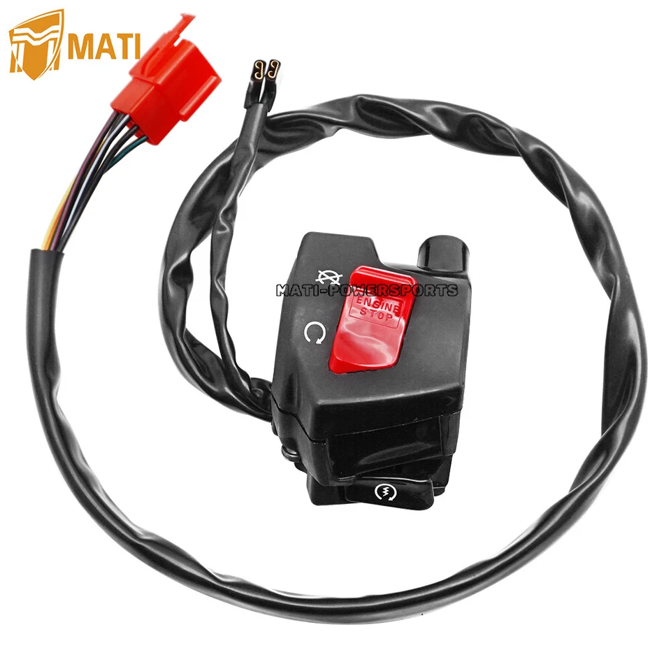 Interruptor de control de parada de arranque derecho para Honda CBR929RR CBR929RE 2000-2001 Foto 3 de 4