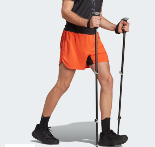 Adidas Terrex Impact-Orage Agravic Trail Running Shorts Men's Size SMALL 5" - Afbeelding 1 van 5