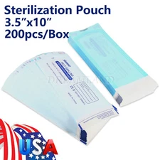 SKYSEA Dental Medical Self-Sealing Sterilization Pouches 3-1/2"x10" up to 4000