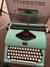 Royal 79101T Classic Manual Typewriter - Mint Green thumbnail