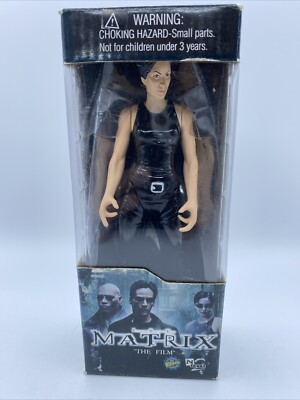 NIB Vintage 2000 Wizard N2 Toys Matrix The Film Trinity 6  Action Figure VTG NEW