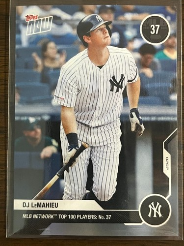 2020 Topps Now MN-37 DJ LeMahieu