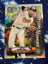 2021 Bowman Positional Promises Chrome Atomic #POS-HK Heston Kjerstad /150