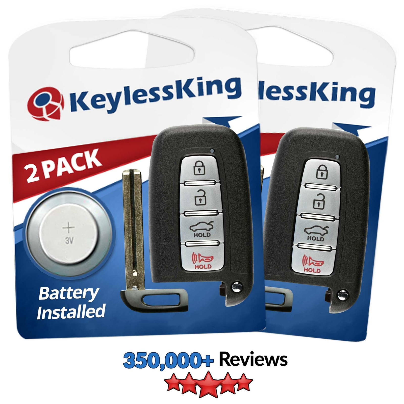 2014 Hyundai Elantra Remote Keyless Entry - Key Fob Replacement