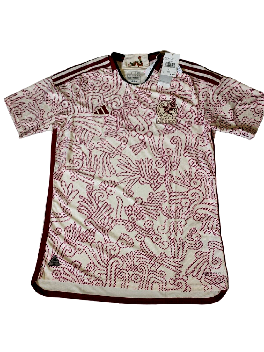 Adidas Mexico 2022 Authentic Heat Rdy Away Jersey Short Sleeve