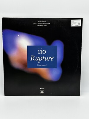 iio - Rapture (Tastes So Sweet) Vinyl Record LP - Rare