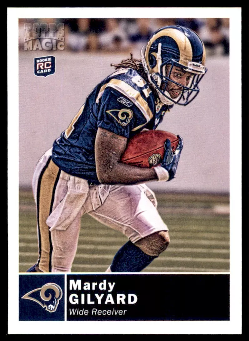 Mardy Gilyard trading card