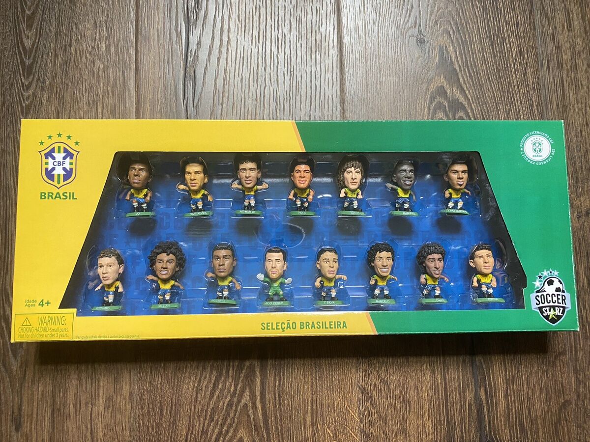 2014-15 Brazil Soccerstarz Figurines Team Pack