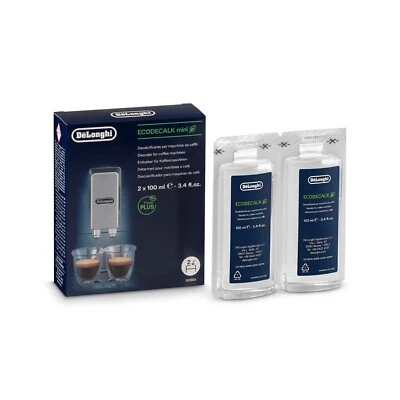 DE'LONGHI DELONGHI Decalcificante Liquido 2x100 ml EcoDecalk DLSC200 Anticalcare Caffè