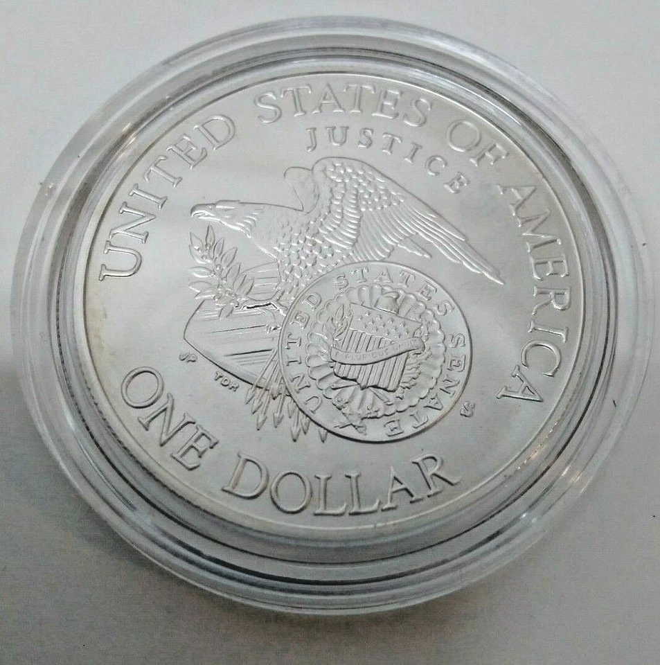 1998-S US Mint Kennedy Collector's Set RFK Silver Dollar & JFK Silver Half DS - Image 4 of 4