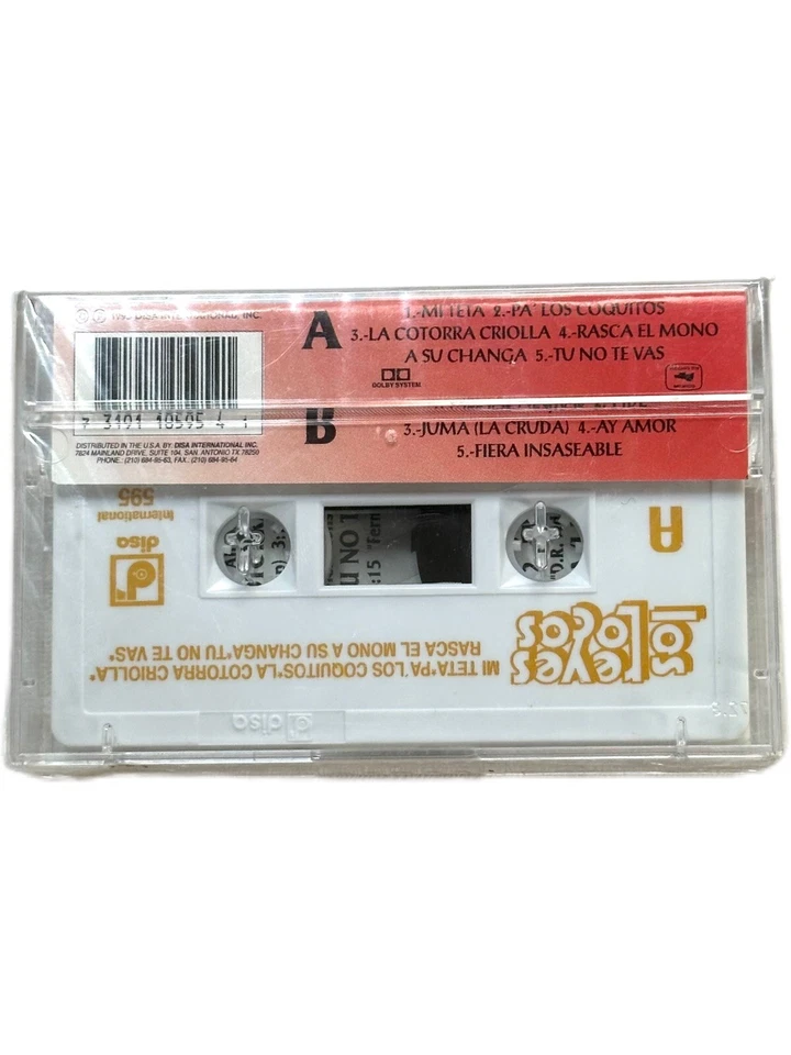 Los Reyes Locos – ¡Mi Teta! Rare 90s Latin Humor Cassette DISA 955 Vintage - Image 3 of 4