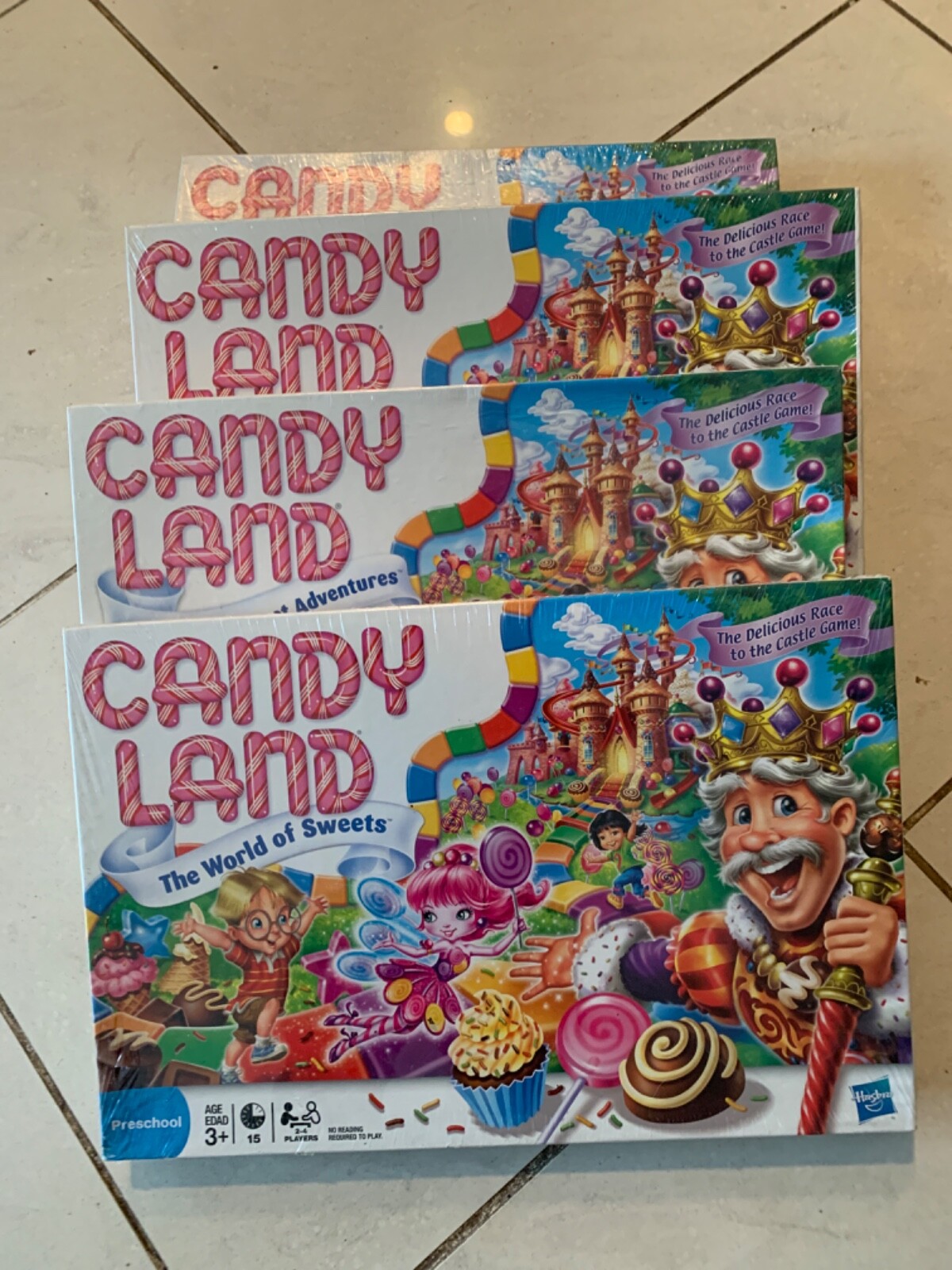 Hasbro Candy Land Kingdom Of Sweet Adventures. Board Game For Kids Ages