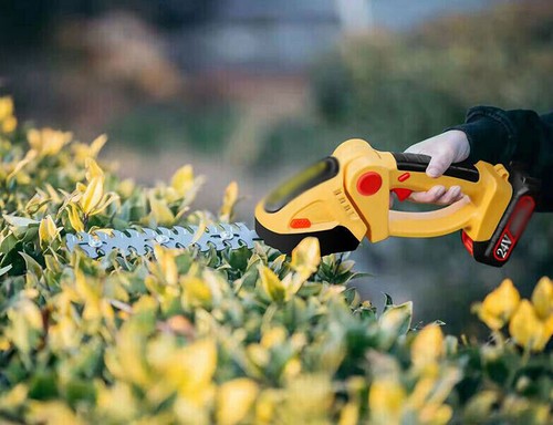 2 in 1 Cordless Grass Shear & Hedge Trimmer Rechargeable Battery With Charger - 第 2/12 張圖片