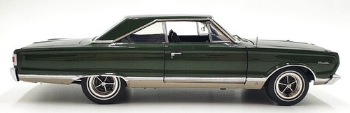 Die-Cast Promotions Scala 1/18 DC5422E 1967 Plymouth GTX - Verde - Foto 3 di 5