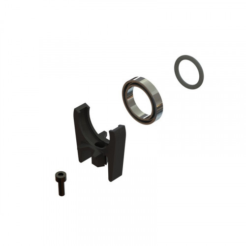 Ieron Arbre de transmission central en alliage haute vitesse AR310878 compatible avec Arrma 1/10 Senton Granite Big Rock Vortek 3S BLX & Mega 550 ARAC4024 Pièces de mise à niveau Noir