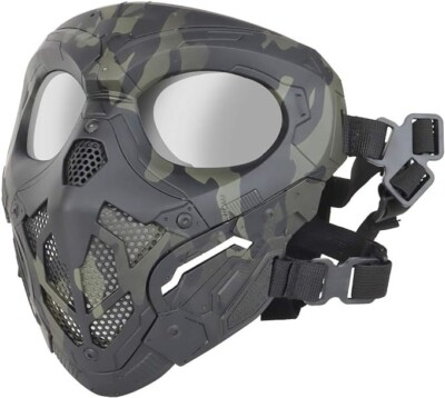 Airsoft Full Face Lurker Mask Paintball Protection Halloween Cosplay Costume BCP