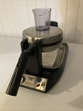 Waring Pro Professional Belgian Waffle Maker WWM400 Stainless Black W/Manual Etc