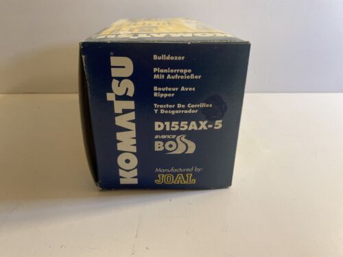 HTF Joal 277 Komatsu D155AX-5 Avance Bulldozer w/ROPS & Cab 1:50 Die-cast w/ Box - Foto 12 di 14