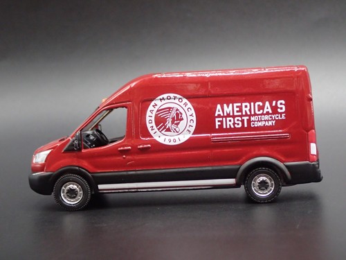 2015 15 Ford Transito Sprinter Furgone Indiano Moto 1:64 Scala Modellino Auto - Foto 3 di 8