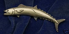 Empire Pewter King Mackerel Fish Pin