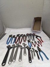 Blue Point Adjustable Wrench Pliers Tool Lot - 25pc Mixed Tools Used Lot-1000 Blue Point Adjustable Wrench Pliers Tool Lot - 25pc Mixed Tools Used Lot-1000