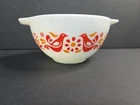 Pyrex 441 Friendship Cinderella Mixing Bowl 1.5 Pt Birds Floral Vintage