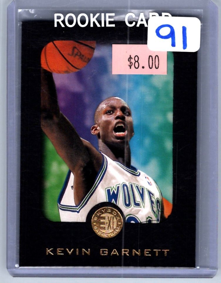 1995-96 Skybox E-XL - Kevin Garnett RC #49