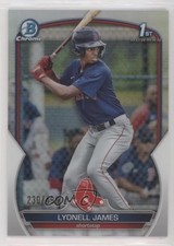 2023 Bowman Chrome Prospects Refractor 230/499 Lyonell James #BCP-118 08jk