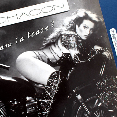 RARE ORIGINAL PRESSING IRIS CHACON AM I A TEASE 12'' VINYL ELECTRO SYNTH POP
