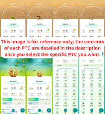 Pokémon Mini PTC Shiny Sandile Various Sandile, Bramblin XXL, XXS | Tr-de Go✨