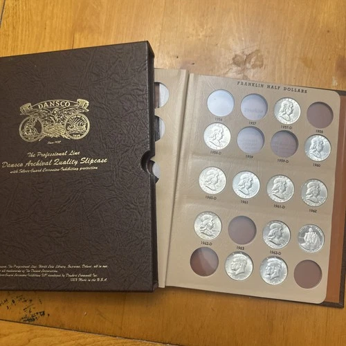 FRANKLIN HALF DOLLARS - Kennedy 50c LOT OF 12 BU VERY NICE COINS! Must See! 🔥