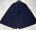 VINTAGE World War II Era Nurse Wool Cloak Cape WCH Military Marvin Neitzel Corp