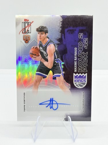 2025 Topps Signature Maxime Raynaud Base (RAW)
