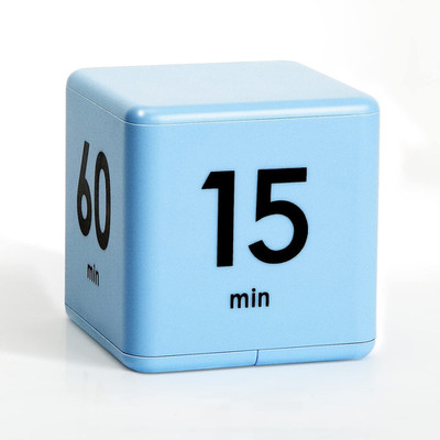 Cube Timer, Gravity Sensor Flip Timer for ADHD Productivity, Classroom Kitchen S