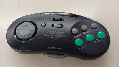 Victor Wondermega 2 コントロールパッド RG-CP2 Victor Wondermega M2 RG-M2 Sega Mega Drive CD Console Boxed