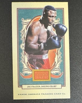 Joe Frazier 2013 Panini Golden Age Mini Blue Caramels #121 - Boxing