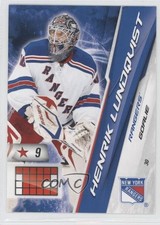 2010-11 Panini Adrenalyn XL Henrik Lundqvist #30 HOF 1k3