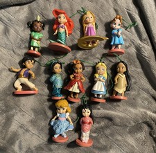 SALE 11 Disney Christmas Ornaments Mainly Princess Lot 4
