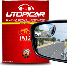 Blind Spot Convex Car Mirror - Rearview Accessories for Car Interior - Automotiv