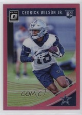2018 Donruss Optic Rookies Pink Prizm Cedrick Wilson Jr #116 07rd