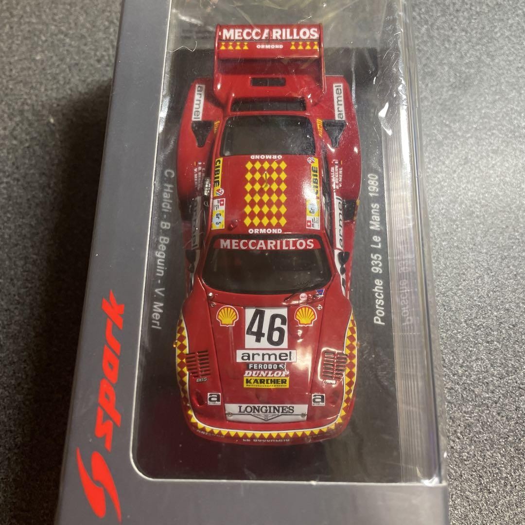 SPARK 1/43 ポルシェ 935 ルマン 1980 Spark 1/43 Porsche 935 Le Mans 1980 Minicar | eBay